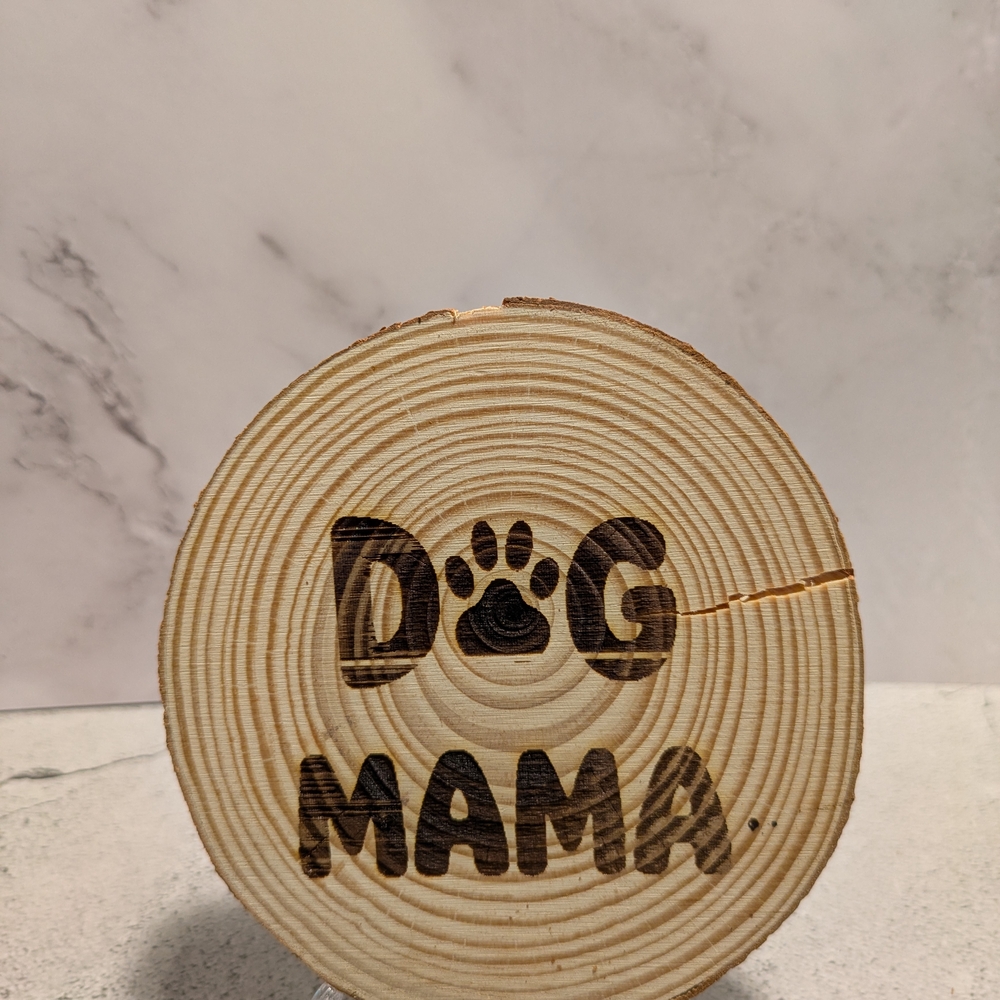 Dog Mama Wooden Plaque